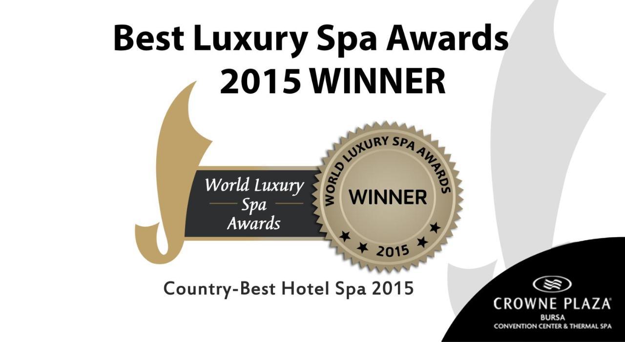 Crowne Plaza Bursa Convention Center & Thermal Spa By Ihg Екстер'єр фото World Luxury Spa Awards 2015